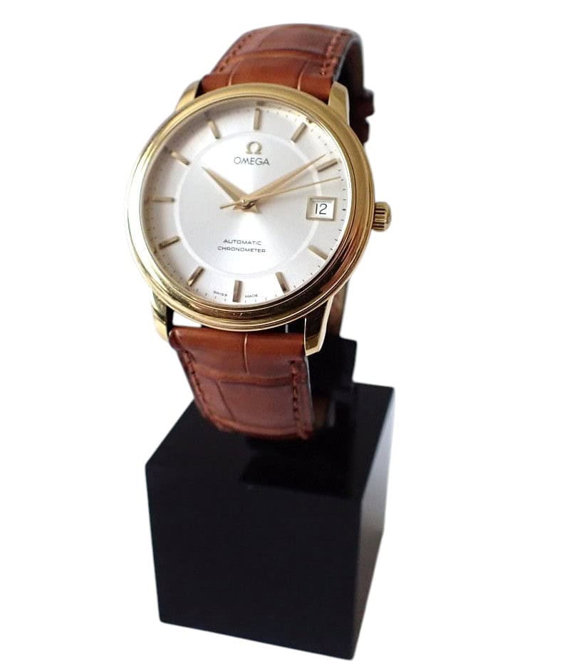 Omega Automatic Chronometer Prestige 18ct gold 1992 Box and Papers Full Set - Image 2