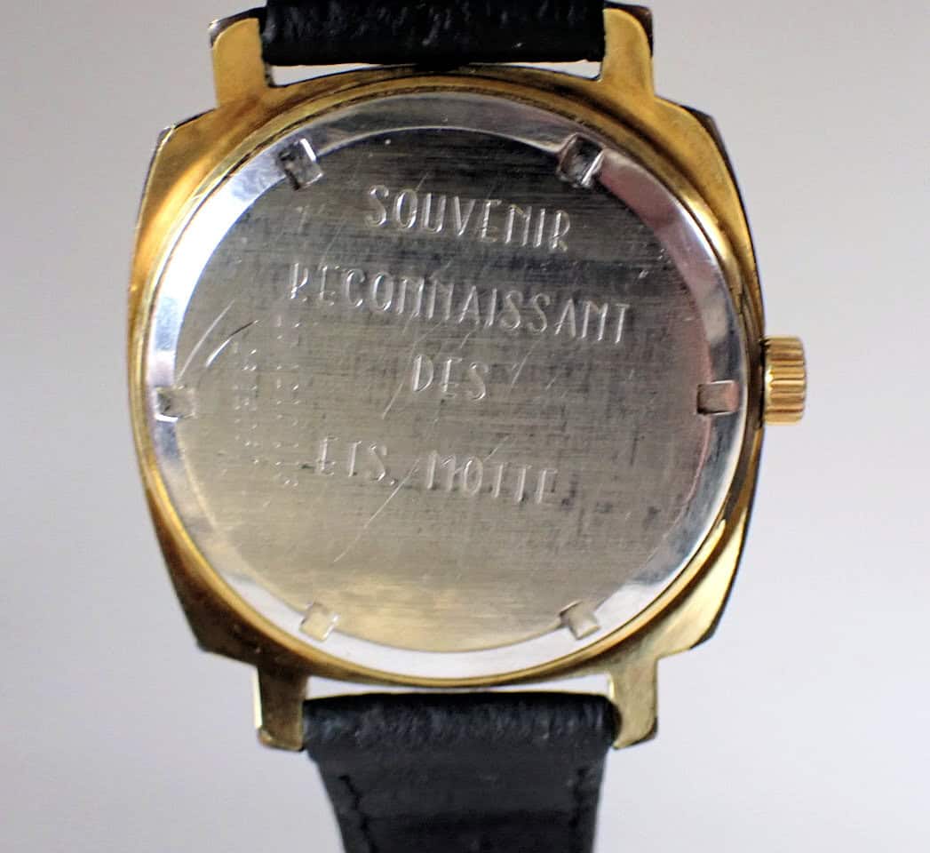 Zenith Gold Plated Presentation Watch 1970's - Image 3
