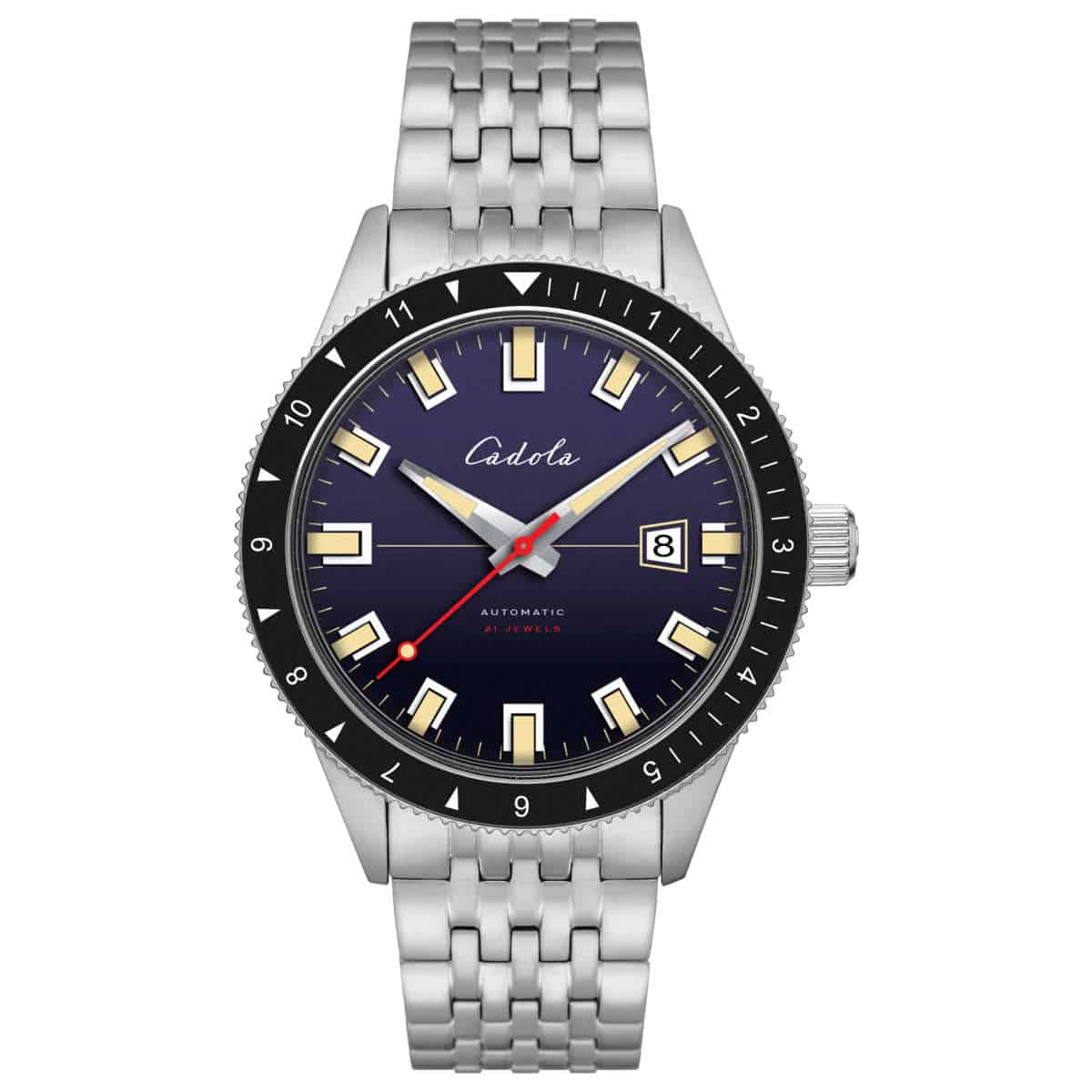 Cadola Gents Tahiti Automatic Watch in Blue - CD-1006-11 BRAND NEW - Image 2