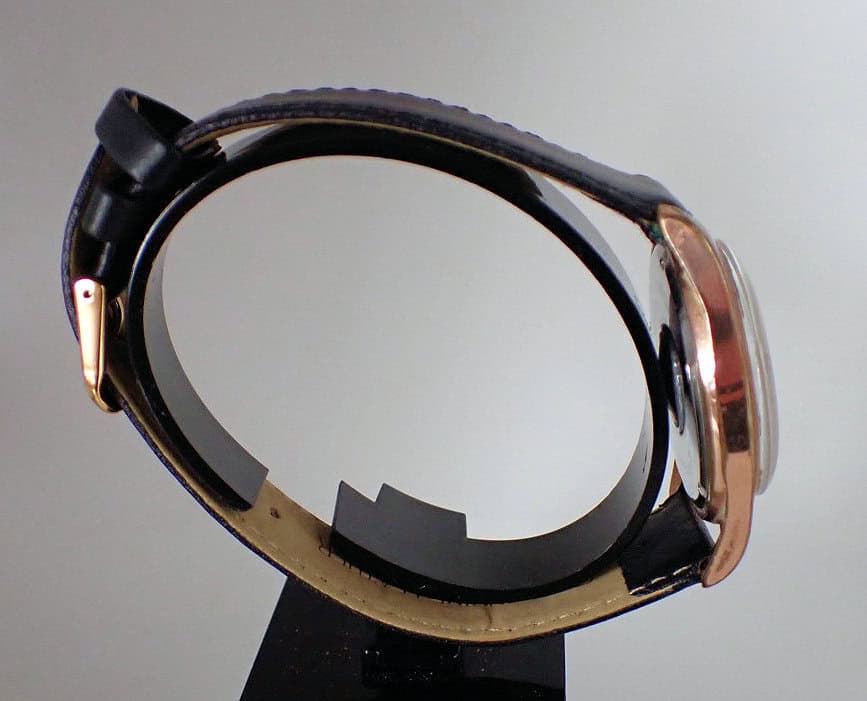 Lanco 21 Jewels Rare 'Pie Pan' Mechanical - Image 7