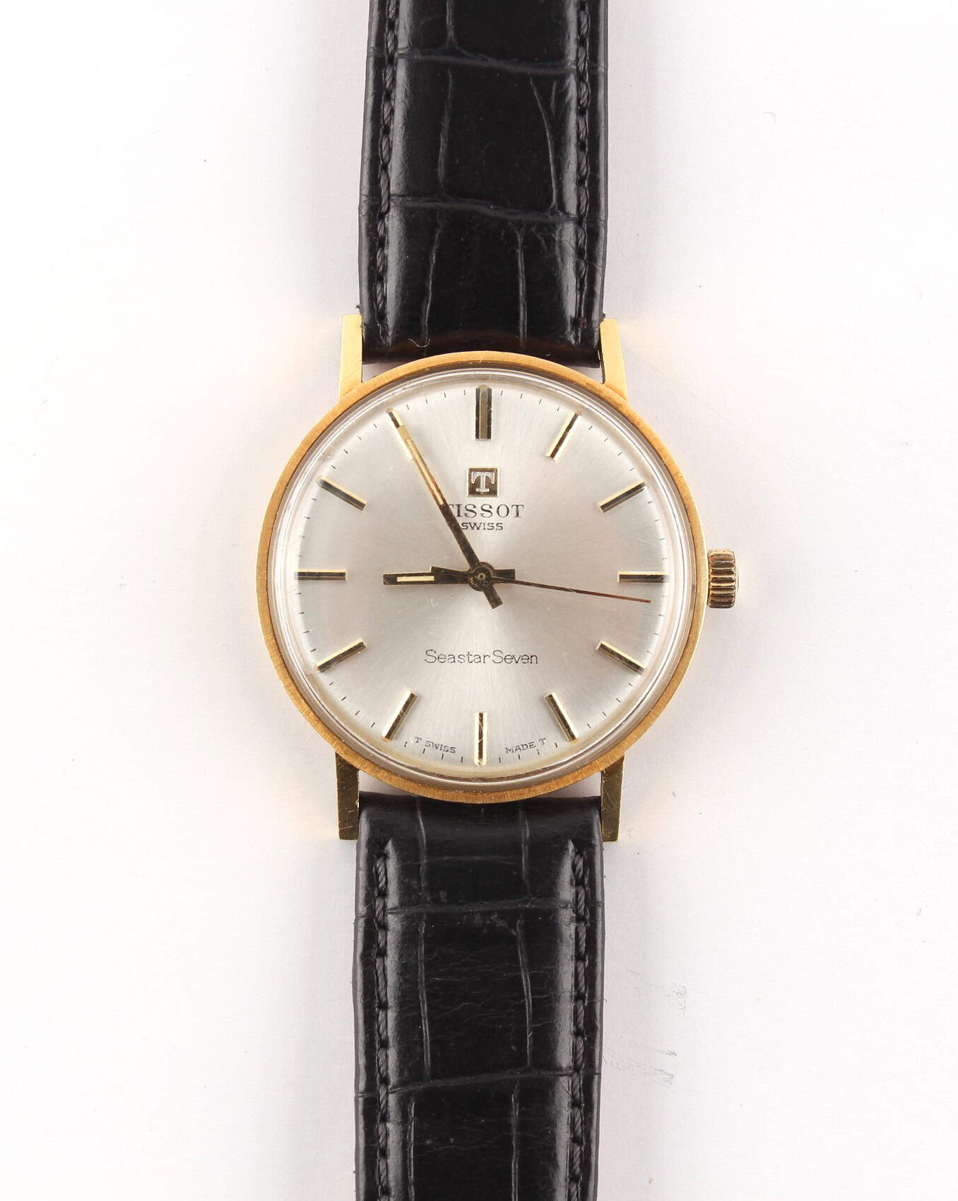 Tissot Seastar Seven 18ct gold cased Mechanical 1975 - Image 4