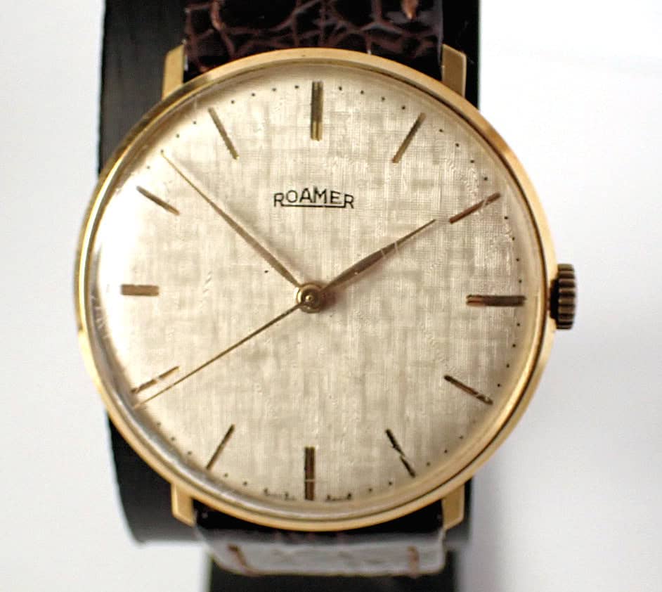 Roamer Mechanical 1970's  Linen Dial - Image 3