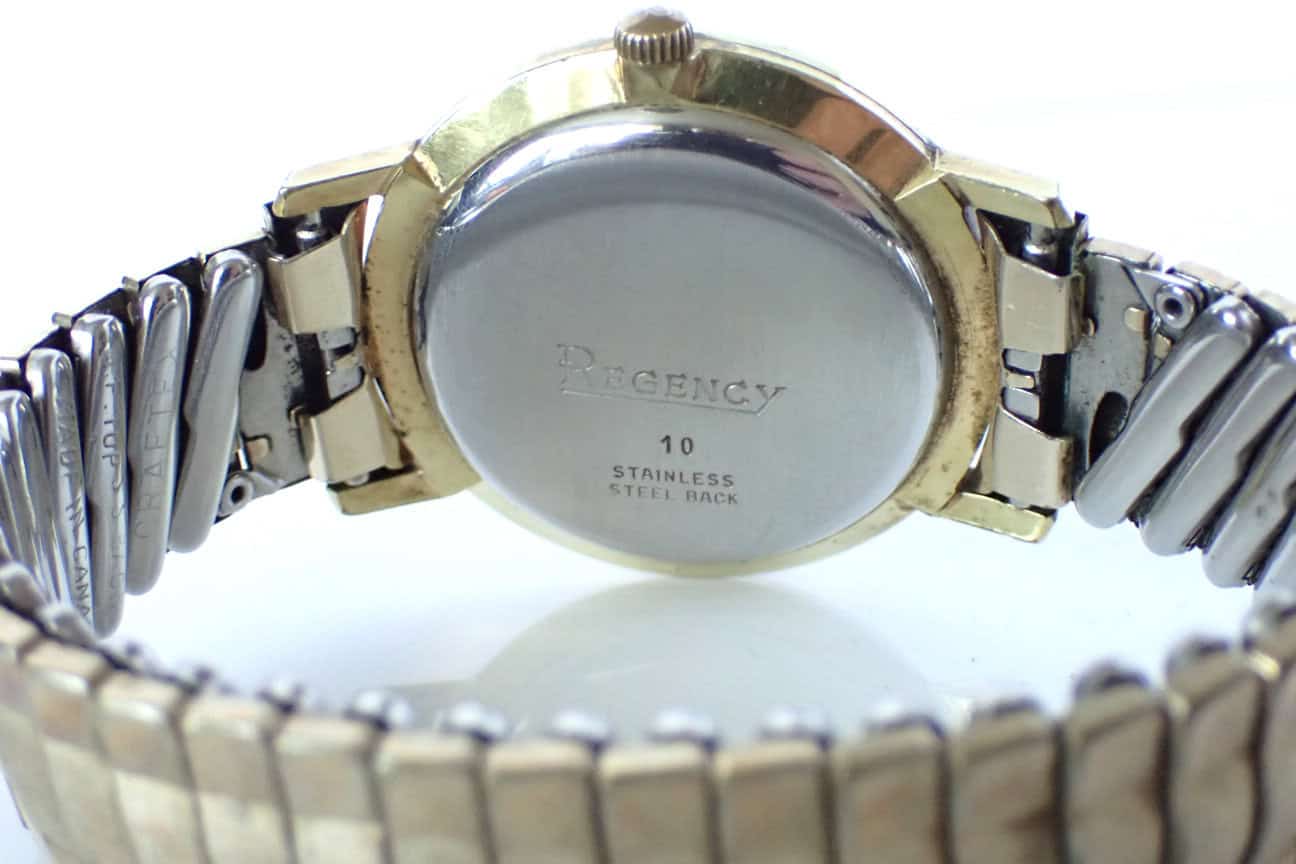 Regency 17 Jewels 1970s Gold Plated Mechanical - Image 6
