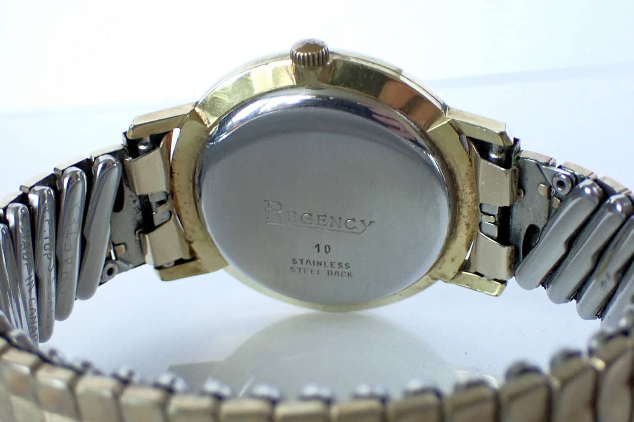 Regency 17 Jewels 1970s Gold Plated Mechanical - Image 5