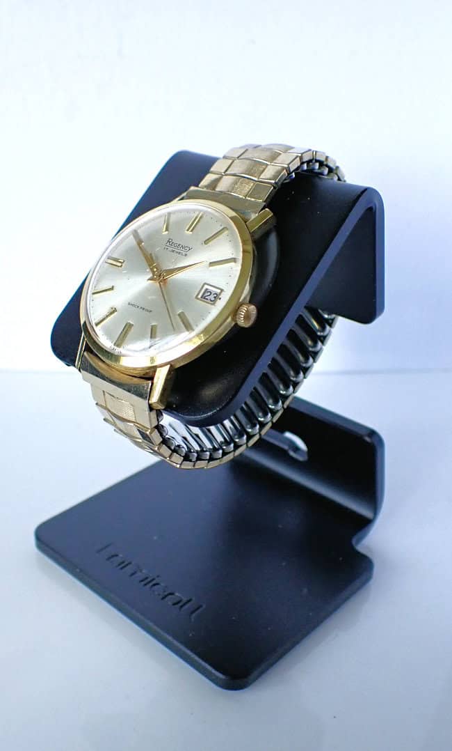 Regency 17 Jewels 1970s Gold Plated Mechanical - Image 2