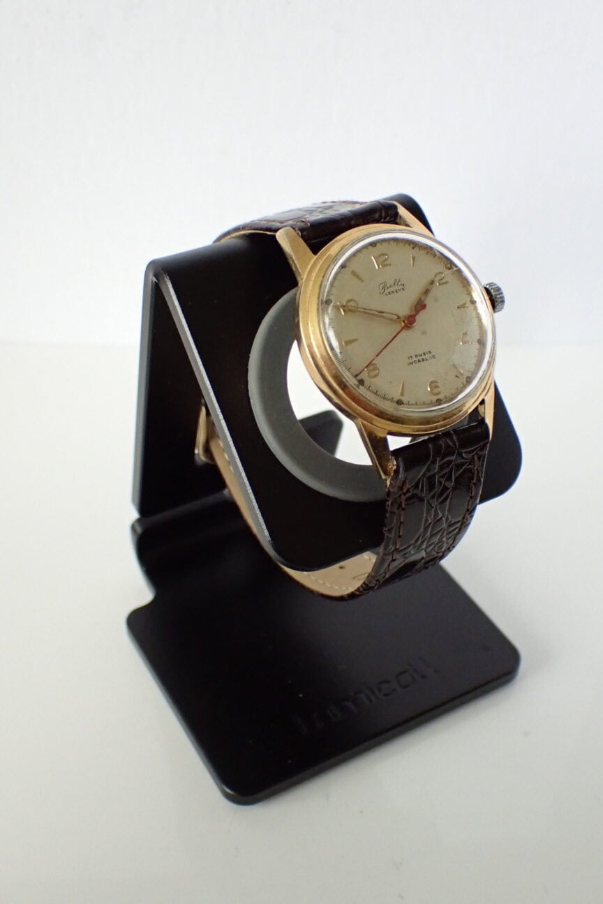 Bella Geneve Gold Plated Mechanical 1950s - Image 3