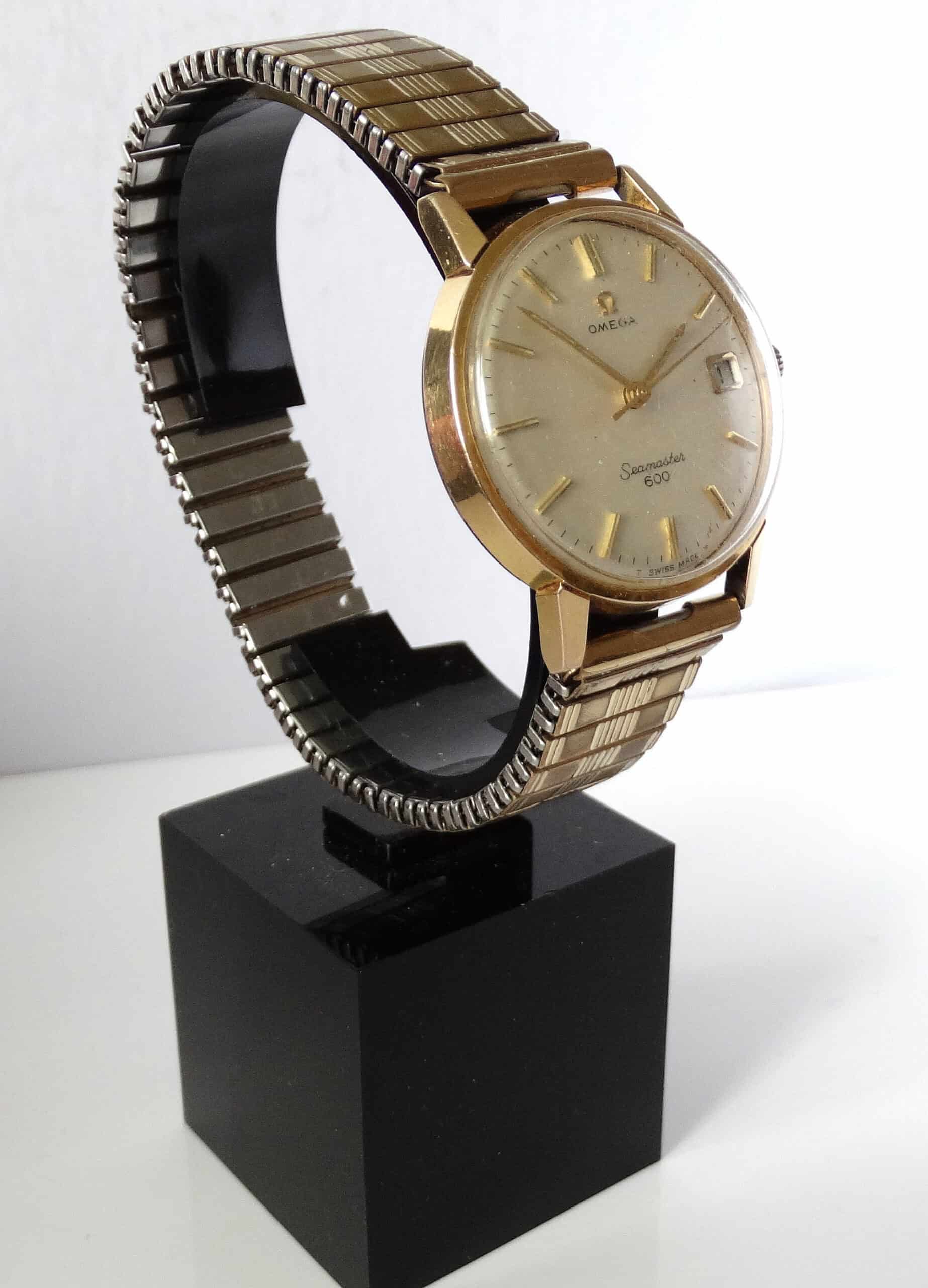 Omega Seamaster 600 Date Manual Wind Gold Plated Watch - Pay with Klarna - Image 3