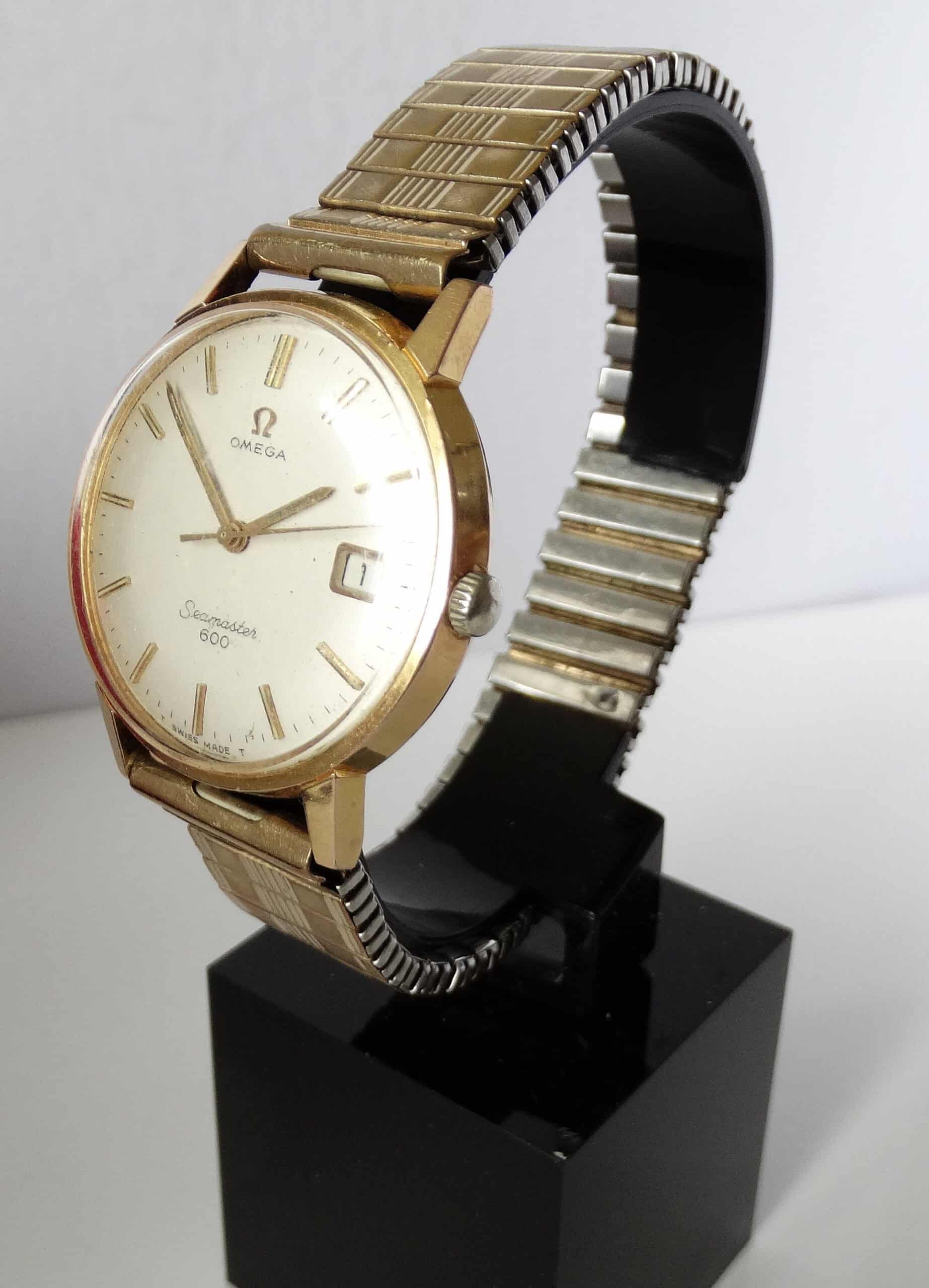 Omega Seamaster 600 Date Manual Wind Gold Plated Watch - Pay with Klarna - Image 2