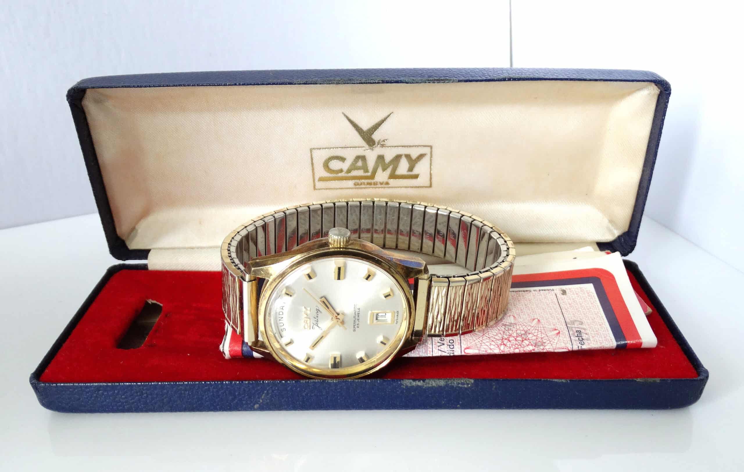Camy Gold Plated Jetking Day-Date Automatic (Superautomatic) 1975 - Pay with Klarna - Image 3