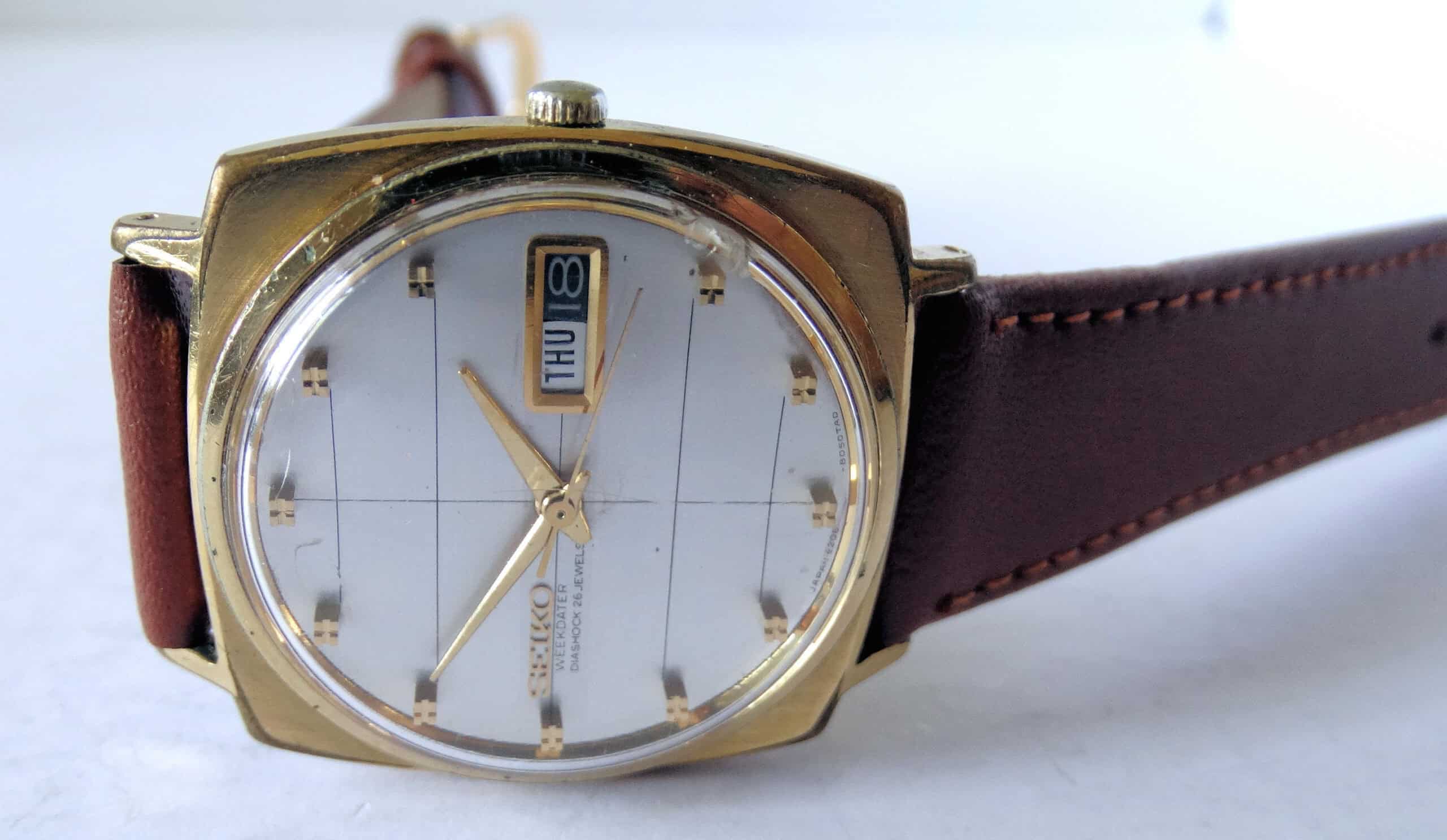 SEIKO Sea Lion M88 Diashock Automatic Day Date Watch - Image 4