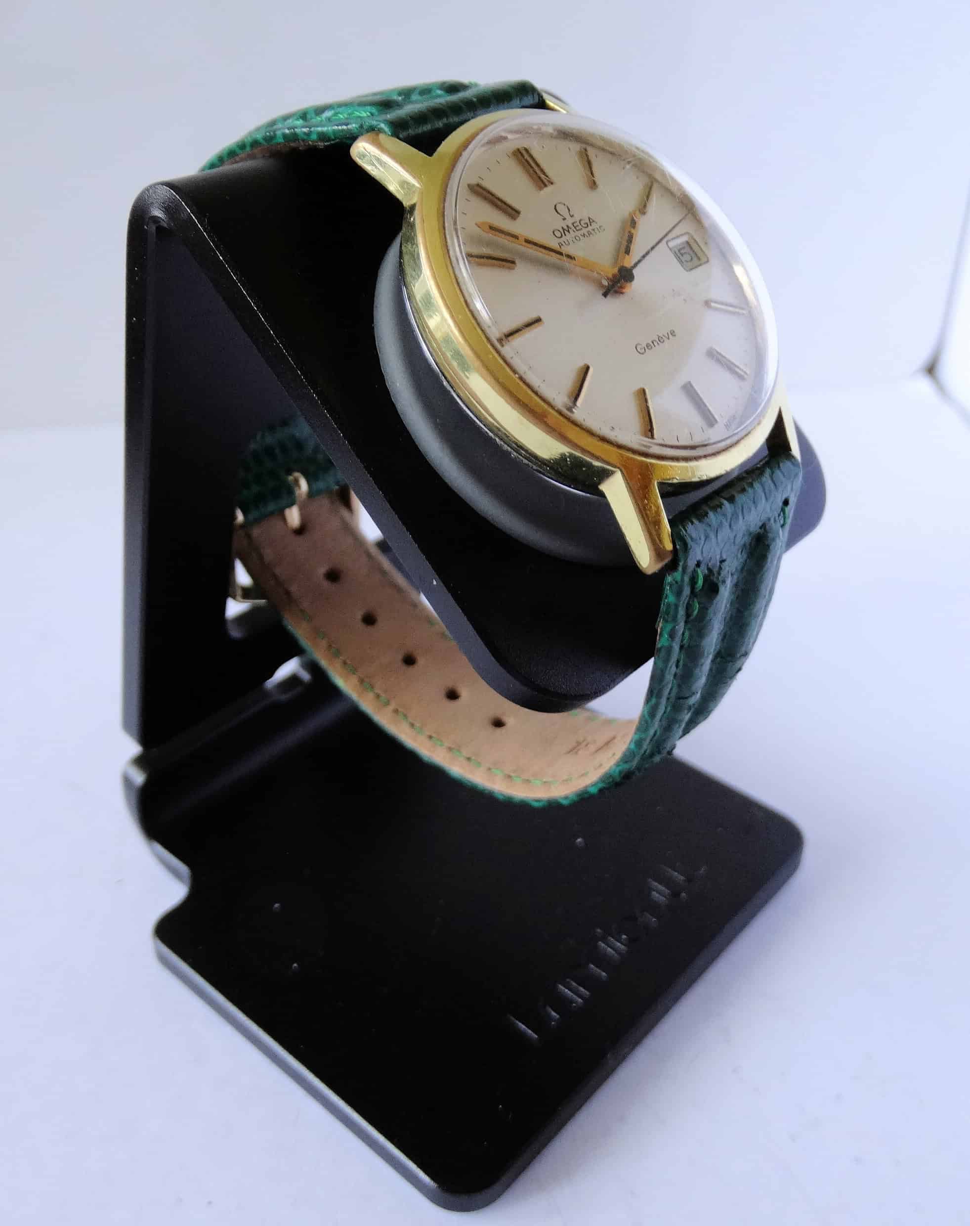 Omega Geneve Gold Tone Date Watch Cal 1012 - Pay with Klarna - Image 2