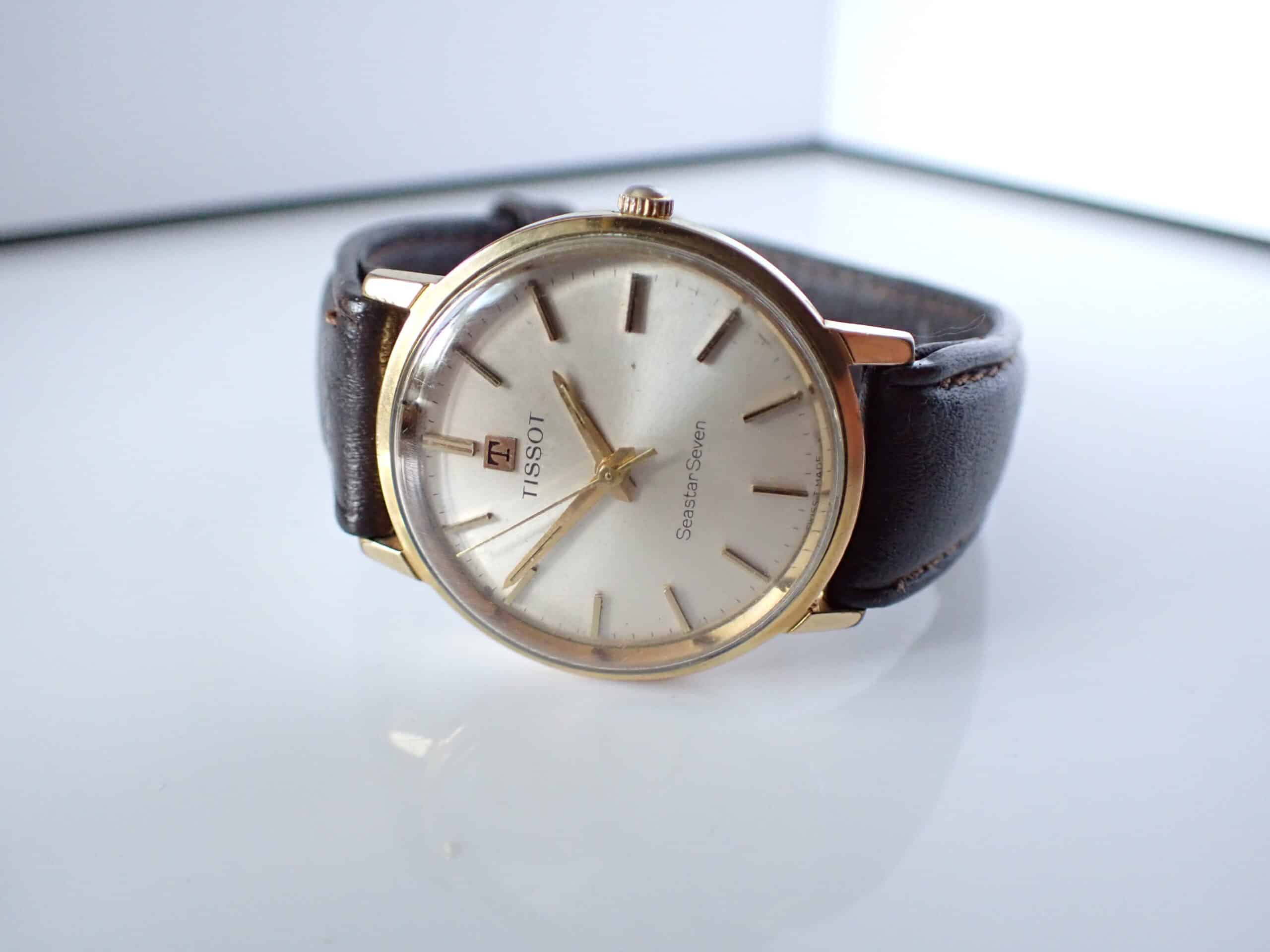 Tissot Seastar Seven Gold Plated Mechanical - Pay with Klarna - Image 2