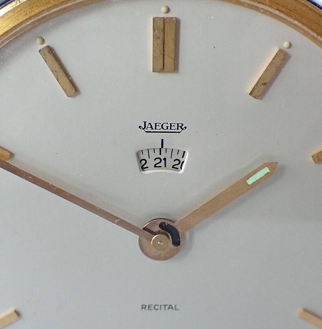 Jaeger LeCoultre 8-Day Table Clock, Recital Alarm 24-Hour Scale - Pay with Klarna - Image 5