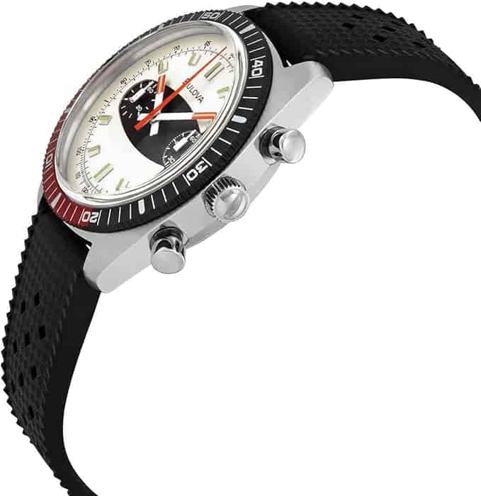 Bulova 98A525 Surfboard Black Resin Strap - Pay with Klarna - Image 2