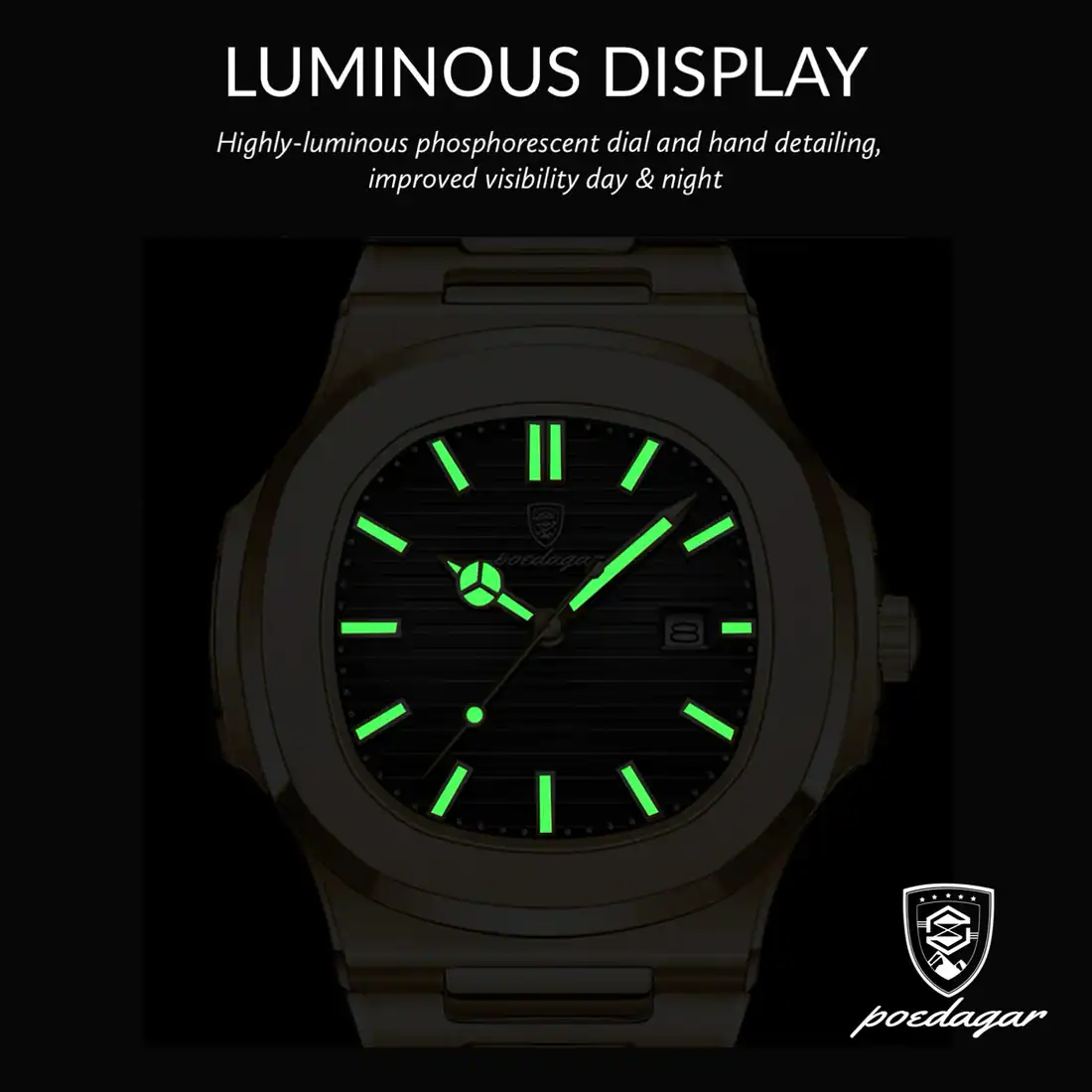 POEDAGAR®  Corsair - Provence Edition Stainless Steel and Black - Image 4