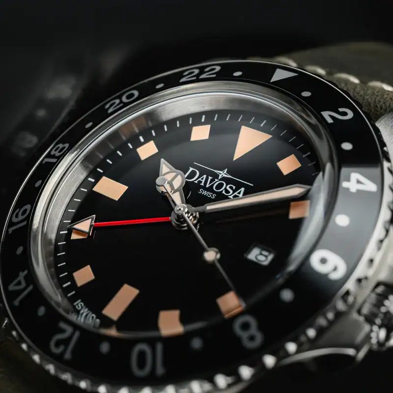 Davosa GMT Diver Quartz 1023-505 - Image 3