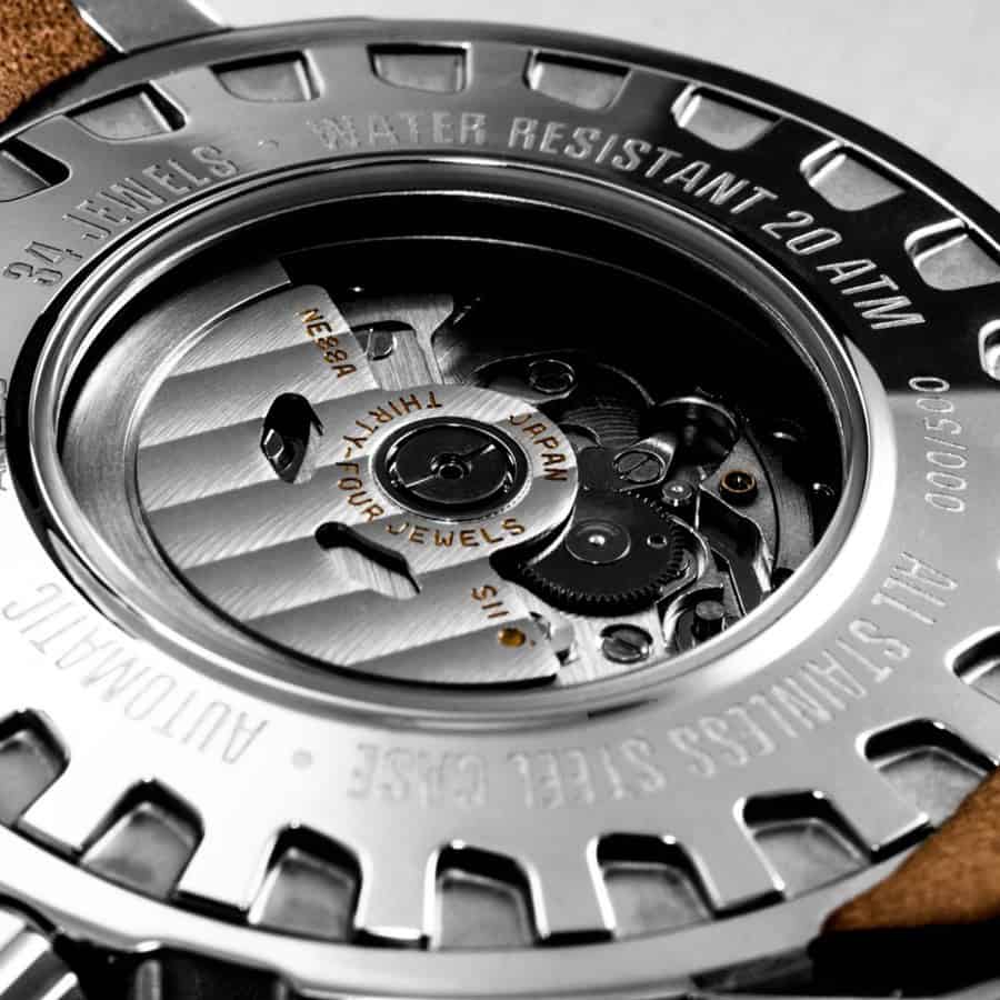 VOSTOK Europe Mriya 15 Years Anniversary Edition Chronograph Column Wheel Black NE88 5555237 - Pay with PayPal or KLARNA - Image 4