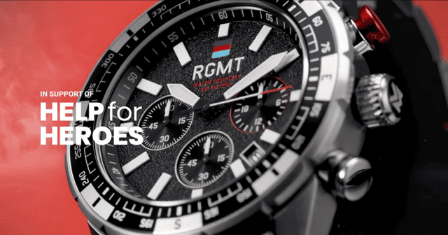 RGMT Gents Ltd Ed Help For Heroes Navigator Chronograph Watch - Image 2