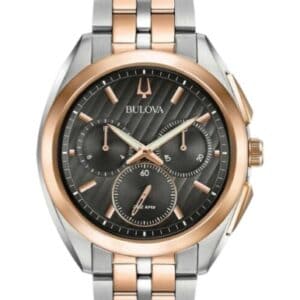 Bulova 'Curv' Chronograph 98A160 Watch - Retail £599.00