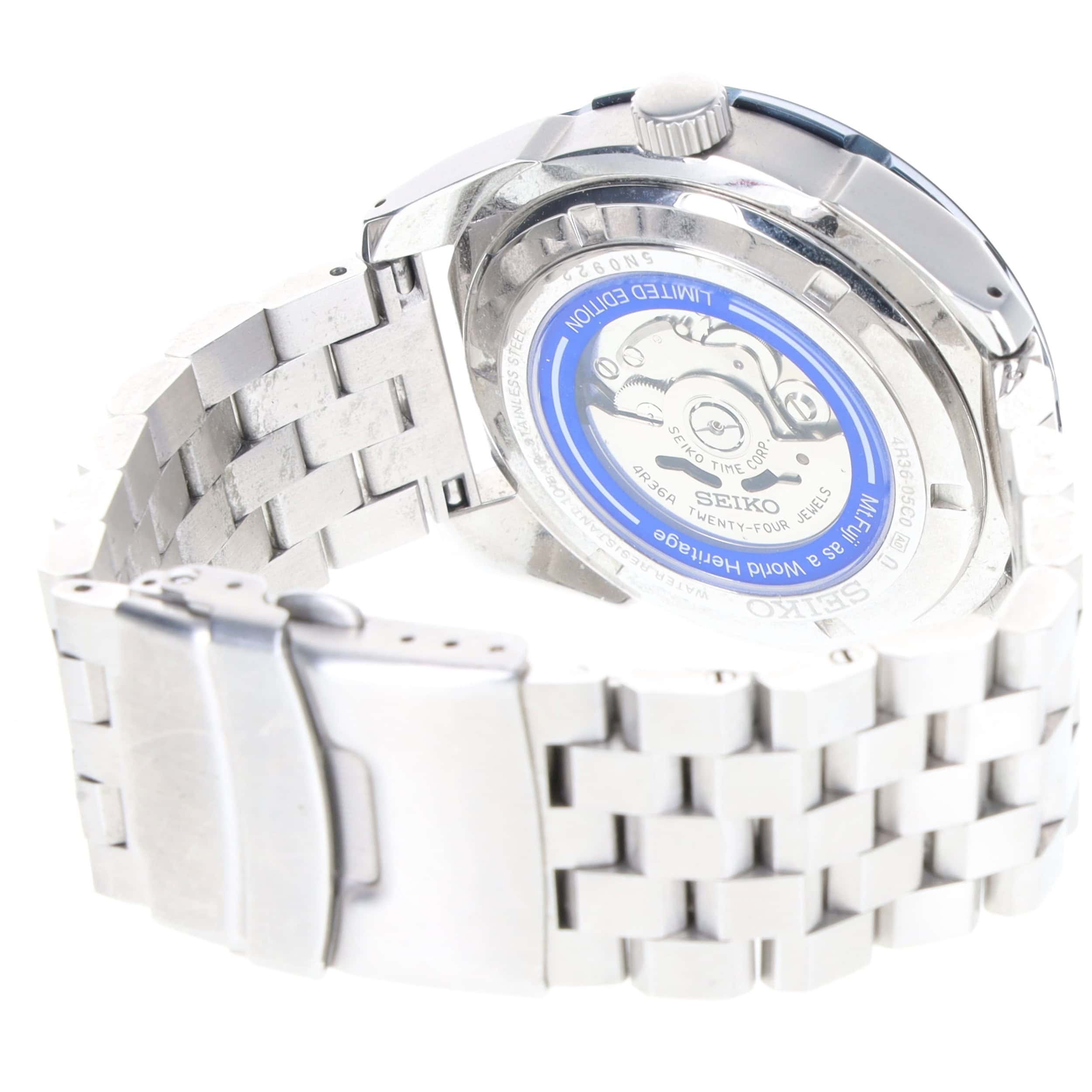Seiko 5 Sports Mount Fuji Limited Edition Automatic SRP783 - Image 3