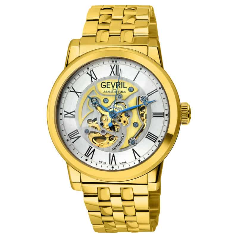 Gevril Vanderbilt Automatic Silver Dial Watch 22692B