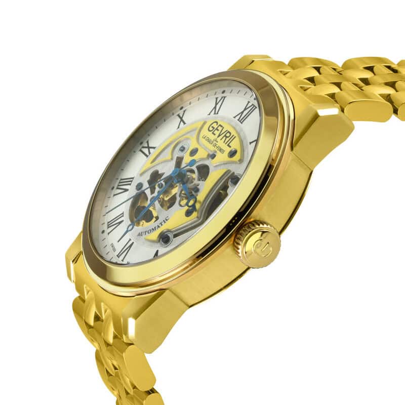 Gevril Vanderbilt Automatic Silver Dial Watch 22692B - Image 2