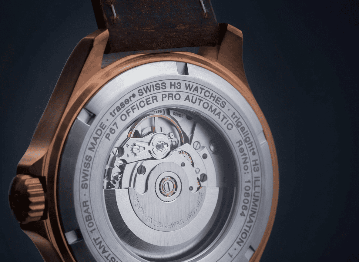 Traser P67 TS-108064/73 Officer Pro Automatic Bronze Brown - Reserved for client - Image 2