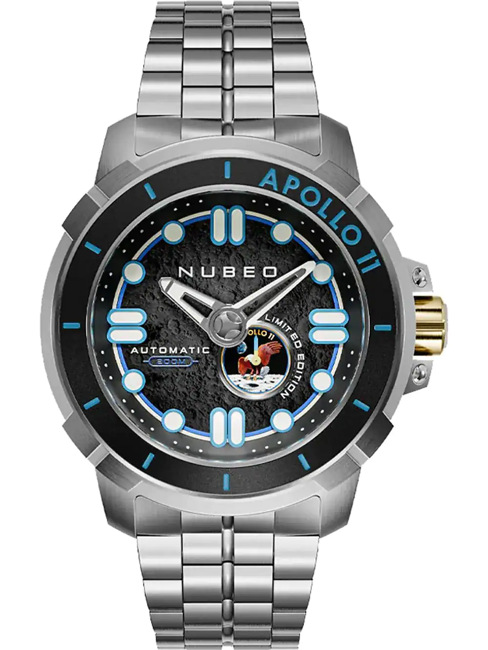 Nubeo NB-6093-11 Apollo 55th Automatic Limited Edition No. 039 - Landing Craft Display Stand