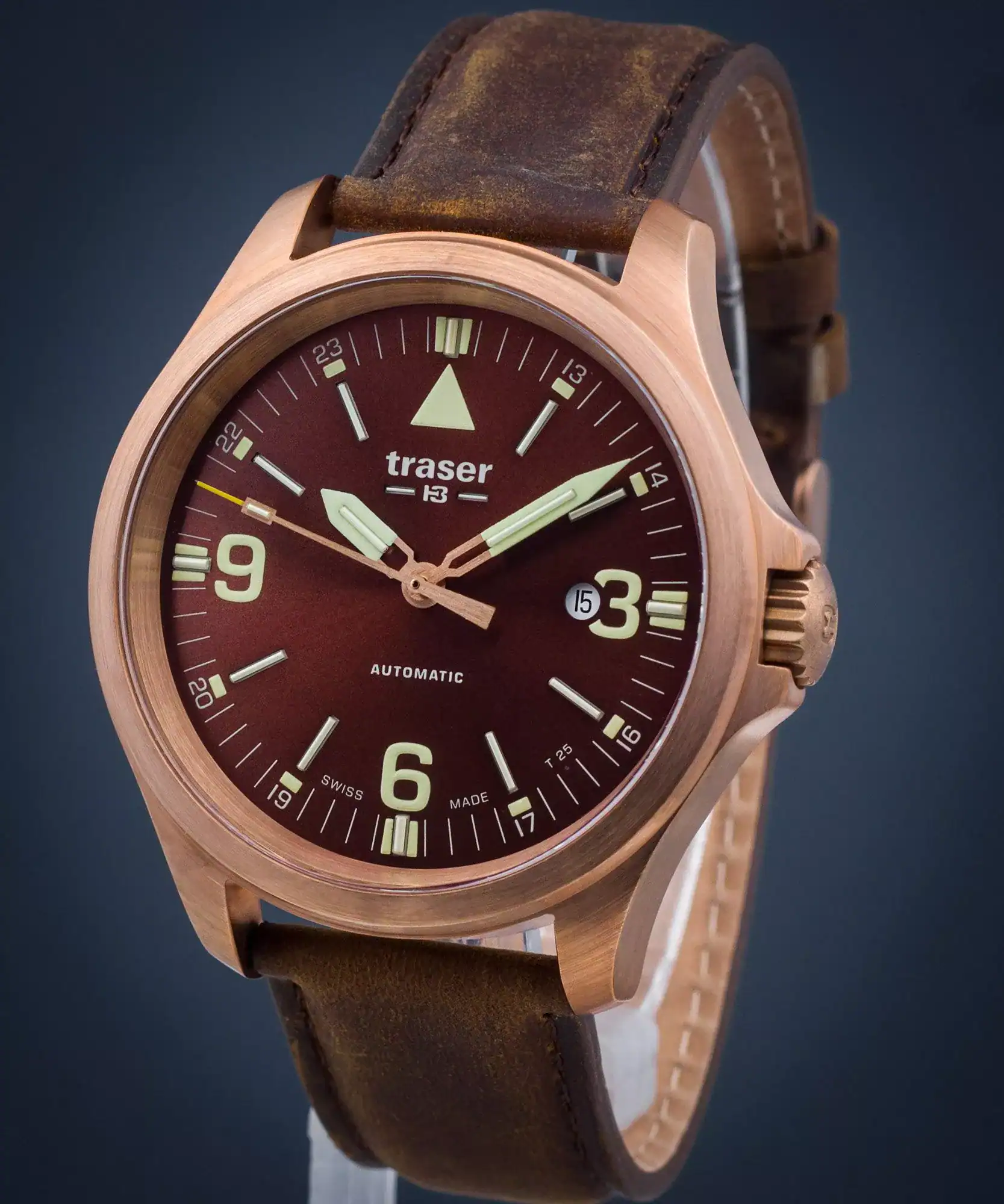 Traser P67 TS-108064/73 Officer Pro Automatic Bronze Brown - Reserved for client - Image 5