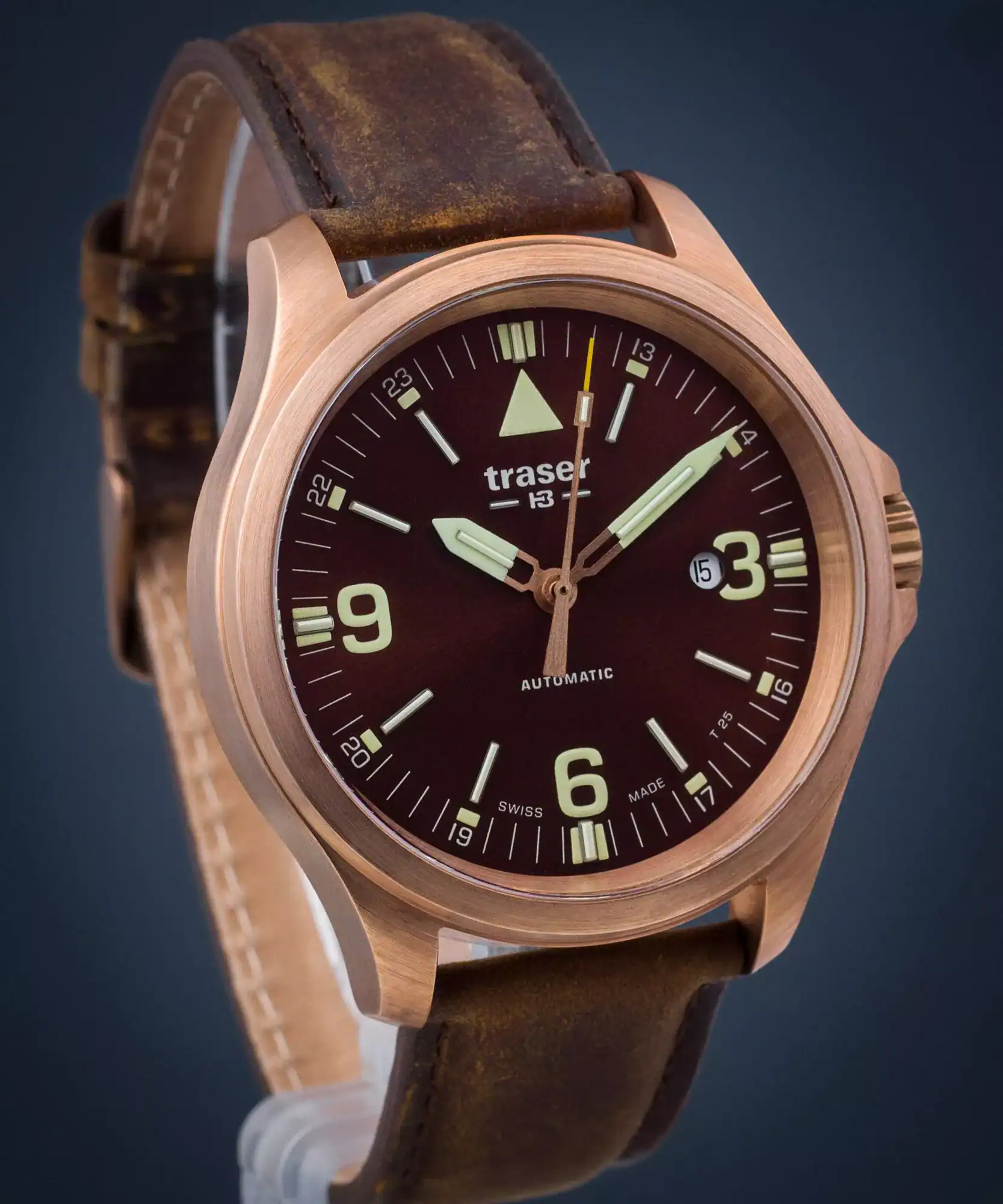 Traser P67 TS-108064/73 Officer Pro Automatic Bronze Brown - Reserved for client - Image 4