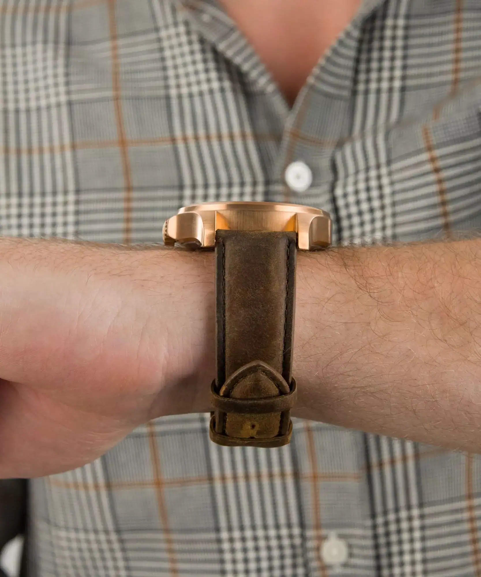 Traser P67 TS-108064/73 Officer Pro Automatic Bronze Brown - Reserved for client - Image 8