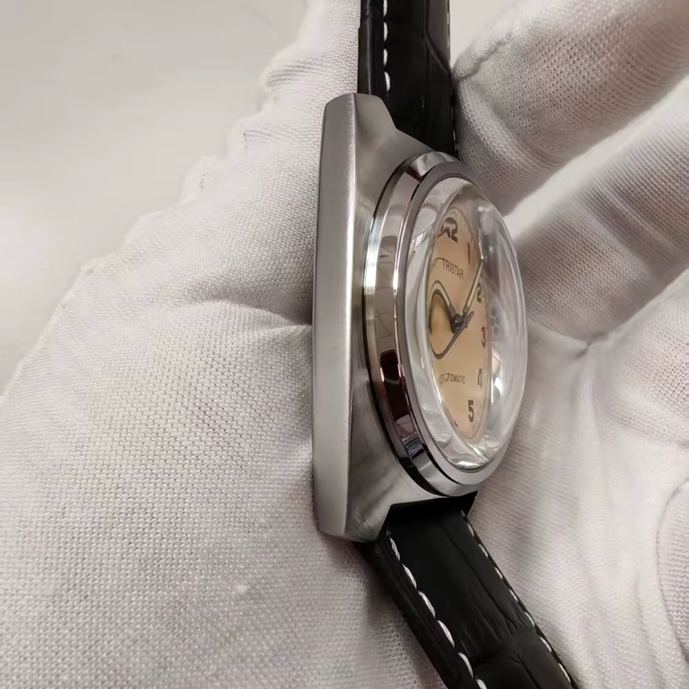 Tristar Classic Big Case Mechanical (Brown Strap) - Image 7
