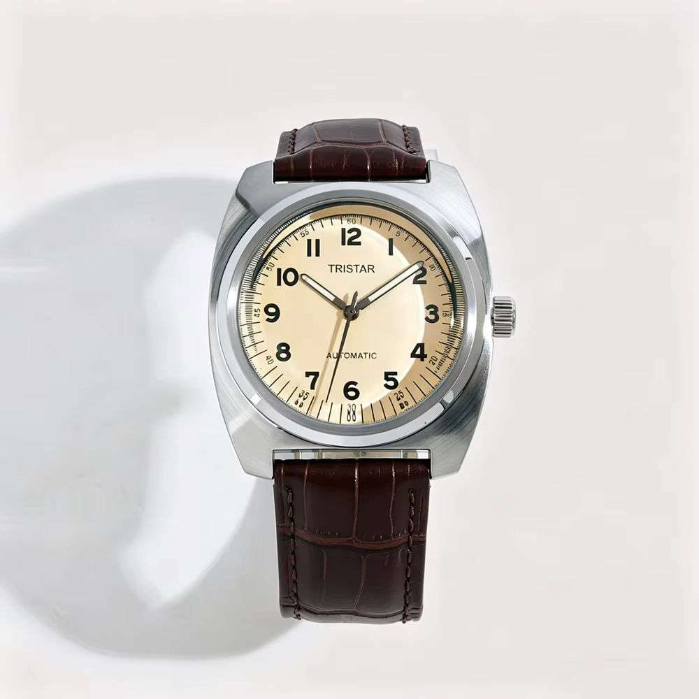 Tristar Classic Big Case Mechanical (Brown Strap) - Image 4