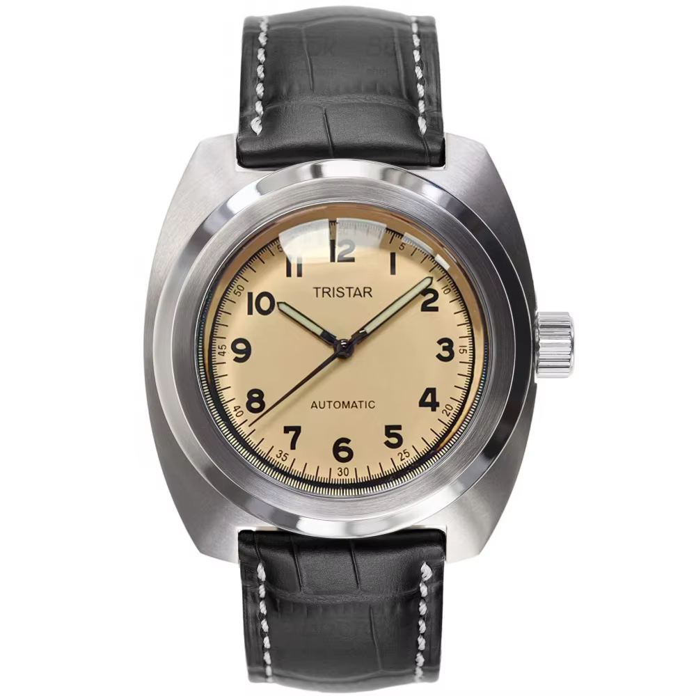 Tristar Classic Big Case Mechanical (Brown Strap) - Image 11